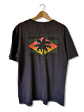 Vintage Oneita Shirt Tourist Santa Barbara California Single Stitched Made In USA Schwarz XL