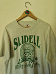 Vintage Fruit Of The Loom Shirt Slidell Lady Tigers Single Stitched Made In USA XL