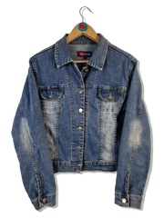 Diesel Jeansjacke Dunkelblau Damengröße XL