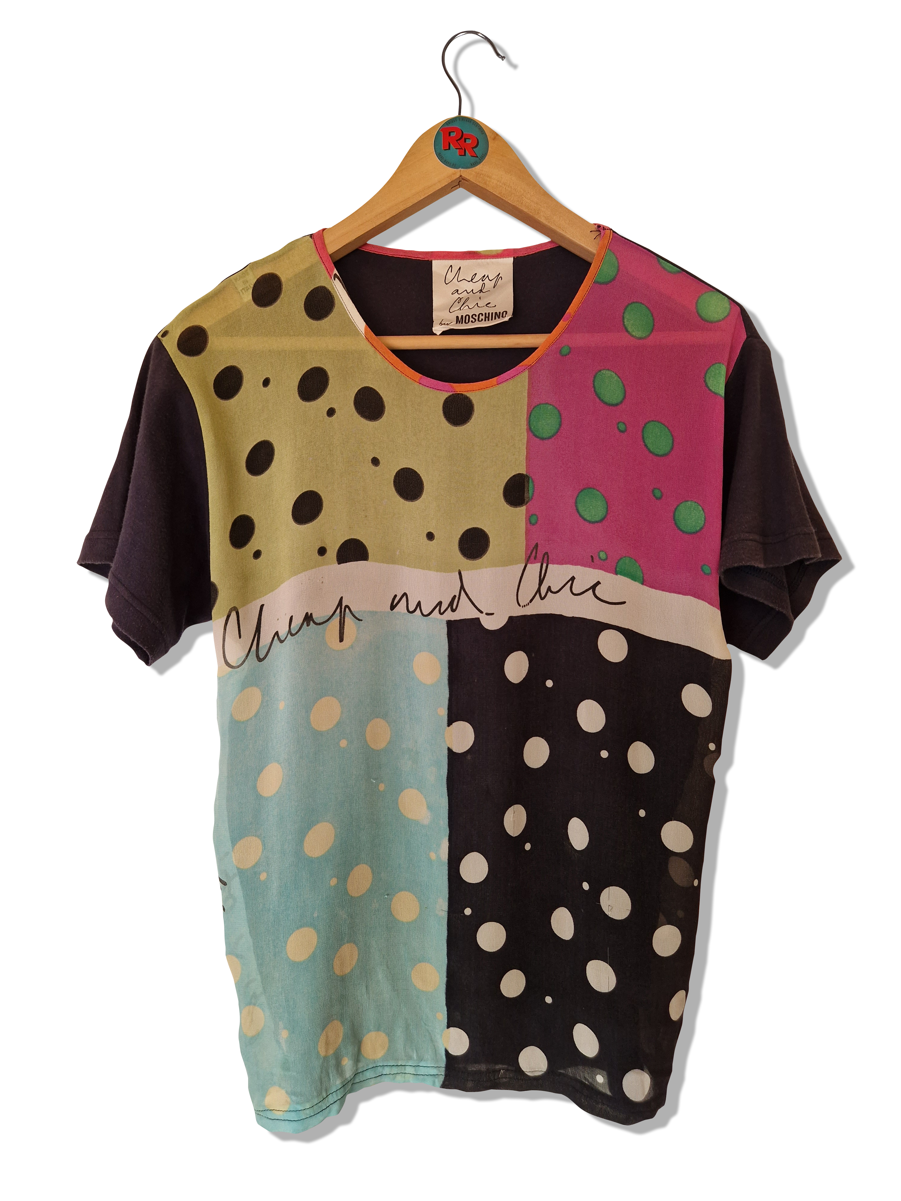 Moschino Shirt Cheap And Chic Made In Italy Bunt (40) M-L