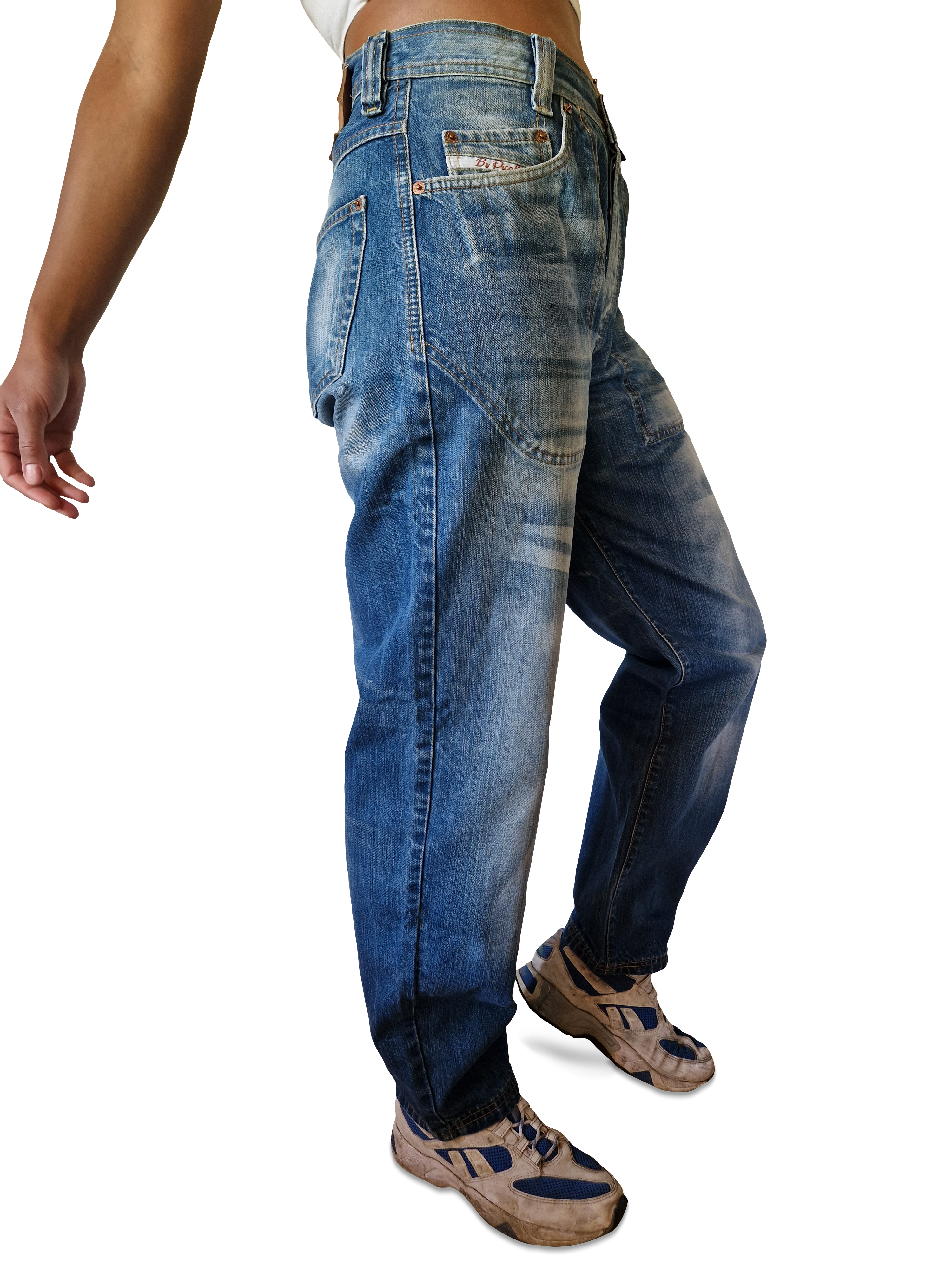 Y2K Picaldi Jeans Baggy Blau W32 L32