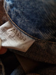 Vintage Aerosoul Jeans Skater Baggy Backpocket Stitching Blau 34x34