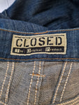 Vintage Closed Jeans Flared Mit Leichtem Schlag Dunkelblau 30