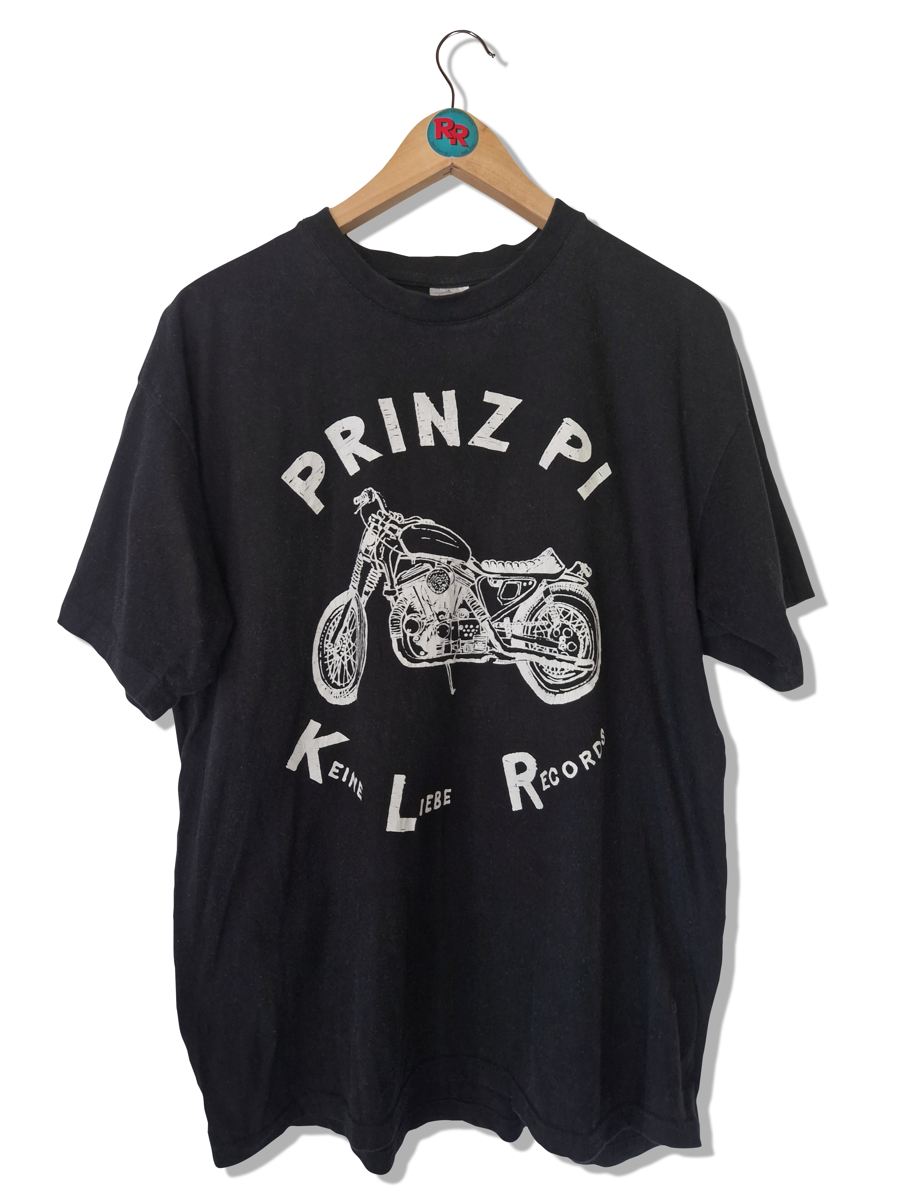 B&C Shirt Prinz Pi Keine Liebe Records Merch Schwarz L