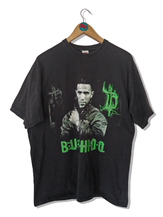 Fruit Of The Loom Shirt Bushido Mit Backprint Schwarz XL - RareRags