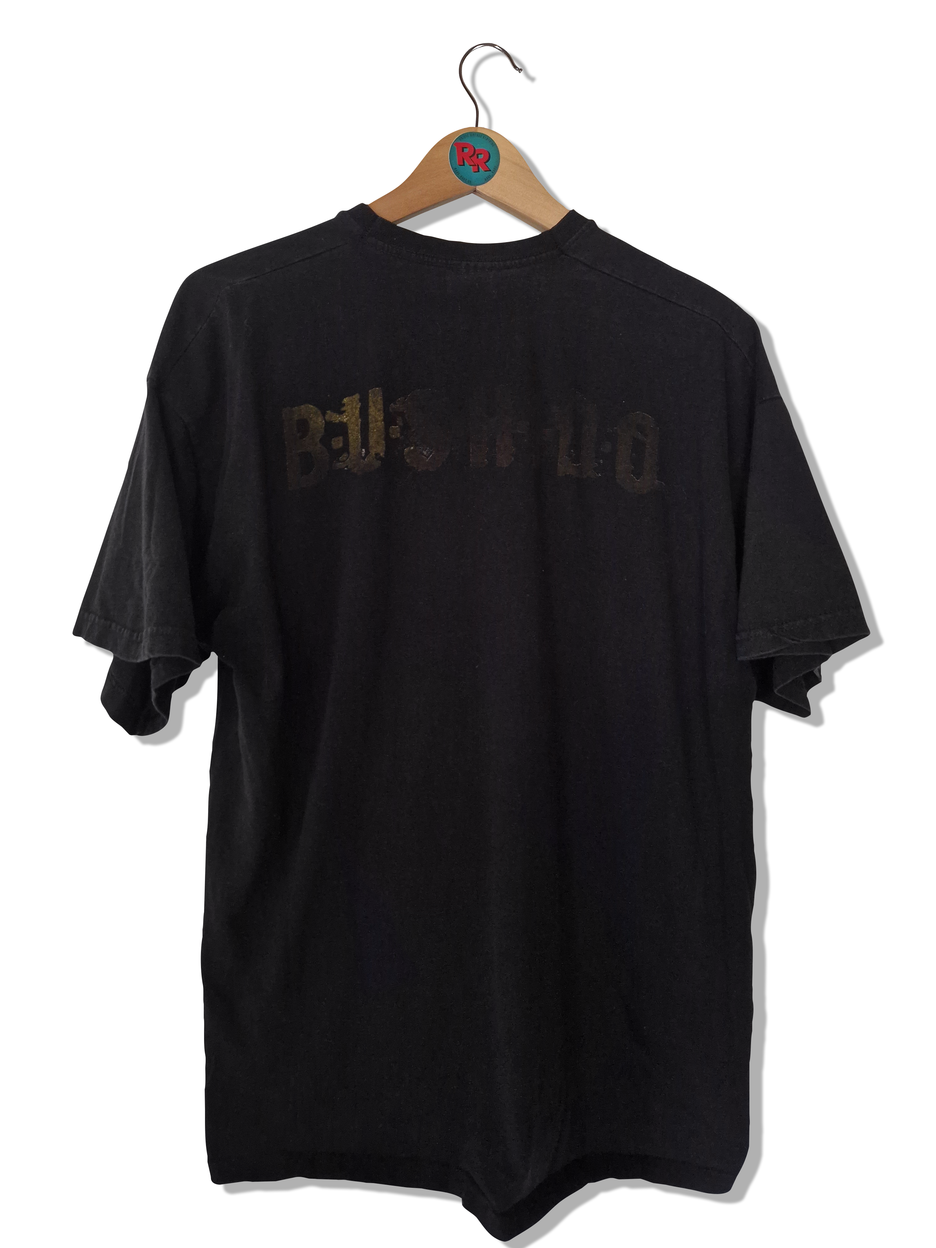 Fruit Of The Loom Shirt Bushido Mit Backprint Schwarz XL - RareRags