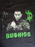Fruit Of The Loom Shirt Bushido Mit Backprint Schwarz XL - RareRags