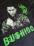 Fruit Of The Loom Shirt Bushido Mit Backprint Schwarz XL - RareRags