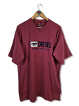 Vintage Diesel Shirt Spellout Rot XL-XXL