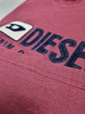 Vintage Diesel Shirt Spellout Rot XL-XXL