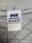 Vintage Helly Hansen Shirt Sea Gear Made In USA Grau L