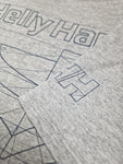 Vintage Helly Hansen Shirt Sea Gear Made In USA Grau L