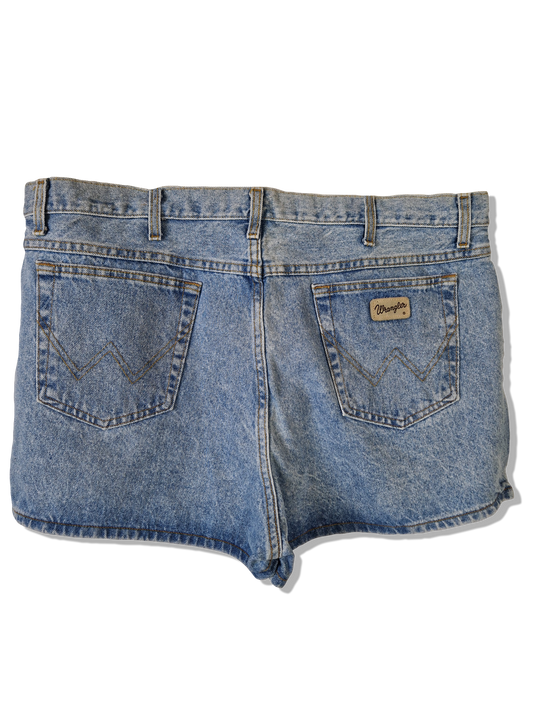 Vintage Wrangler Jeansshorts Florida Kurz Basic Blau (42) L-XL
