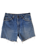 Vintage Levis Jeansshorts Orange Tab Late 80s Made In USA Blau W31 L30
