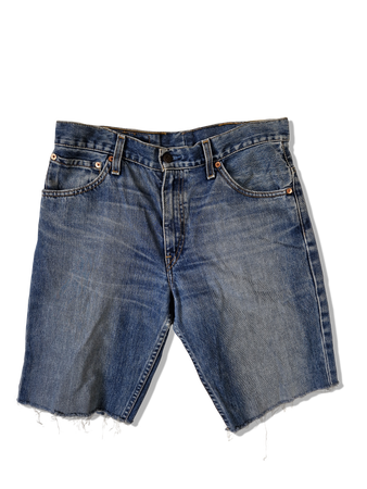 Vintage Levis Jeansshorts 616 04 Dunkelblau W32 L32