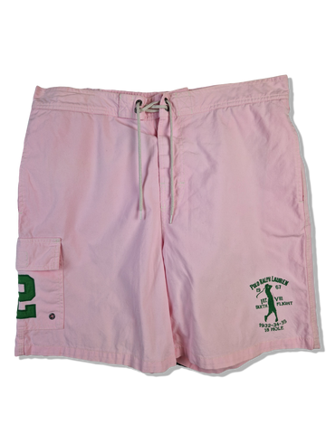 Ralph Lauren Badeshorts Cargo Look Rosa L