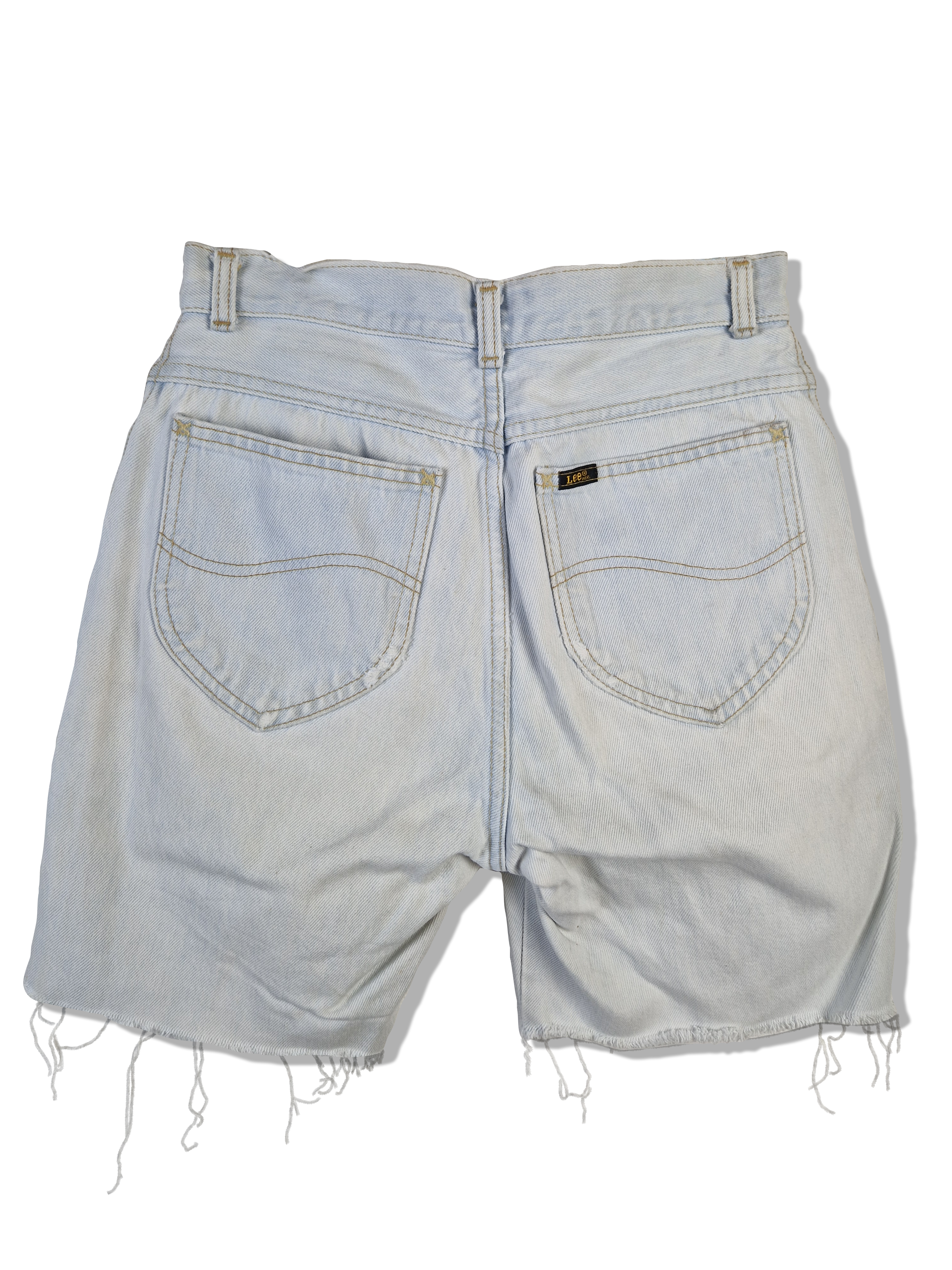Vintage Lee Jorts Made In Berlgium Hellblau 31