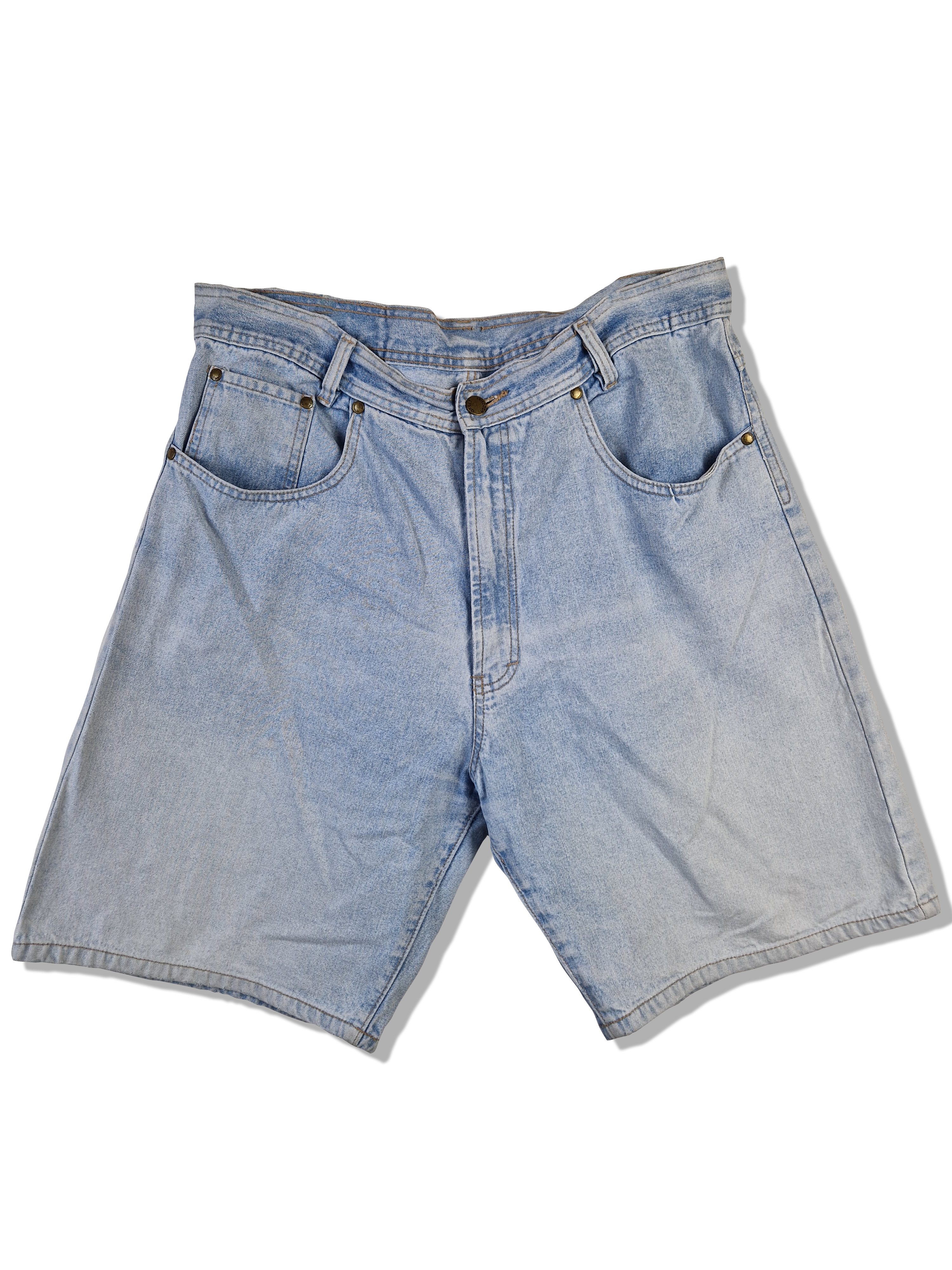Vintage Great Outdoor Jorts Basic Hellblau 38