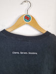 Vintage Fruit Of The Loom Shirt Microsoft "Clients, Servers, Solutions" L