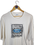 Vintage Port & Company Shirt Ford "Build Tough" Weiß XL