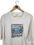 Vintage Port & Company Shirt Ford "Build Tough" Weiß XL
