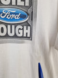 Vintage Port & Company Shirt Ford "Build Tough" Weiß XL