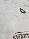 Vintage Screen Stars Shirt 80s Hershey Werbung "The Sweetest Show" Made In USA Weiß XL