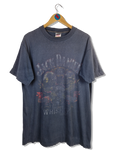 Vintage Oneita Shirt 1988 Jack Daniels Single Stitched Made In USA Schwarz/Grau XL