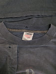 Vintage Oneita Shirt 1988 Jack Daniels Single Stitched Made In USA Schwarz/Grau XL