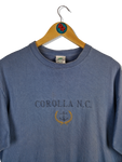 Vintage Stanley Michaels Shirt "Carolla N.C." Single Stitch Fade Blau L