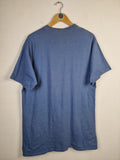 Vintage Stanley Michaels Shirt "Carolla N.C." Single Stitch Fade Blau L