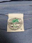 Vintage Stanley Michaels Shirt "Carolla N.C." Single Stitch Fade Blau L