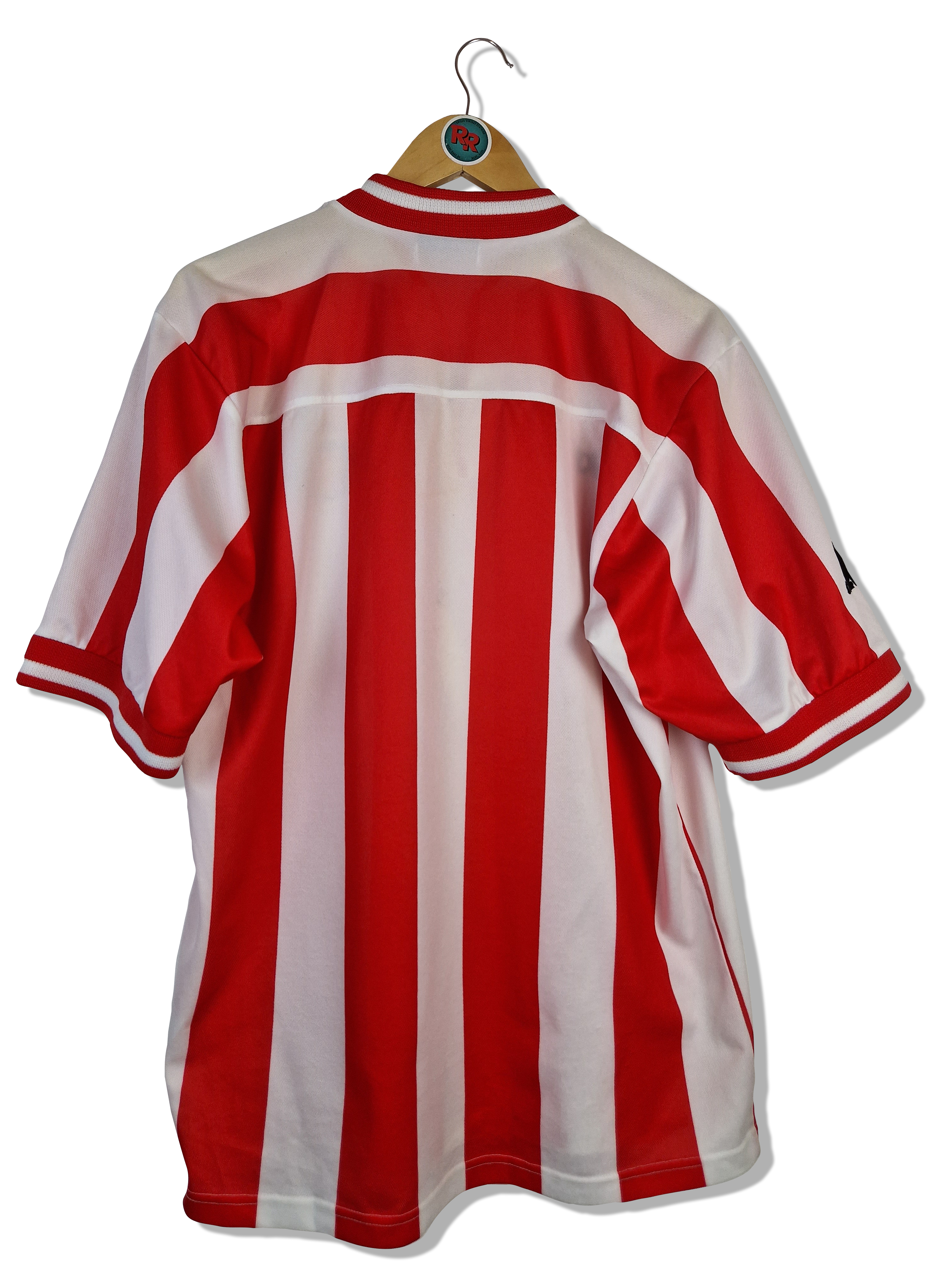 Vintage Asics Trikot Sunderland 1999/00 Reg Vardy Rot Weiß M