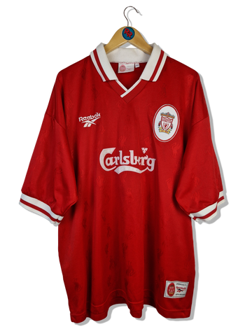 Vintage Reebok Trikot Liverpool 1997/98 Home Carlsberg Rot (50/52) L-XL