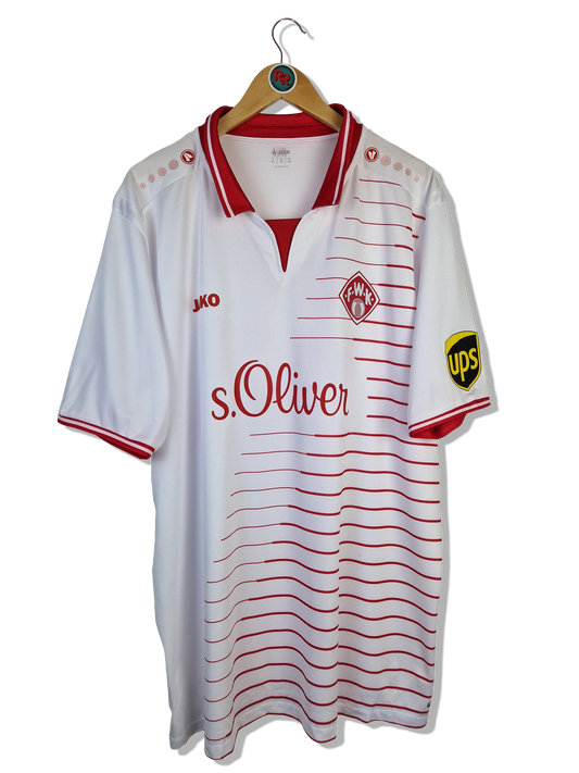 Jako Trikot FWK Würzburger Kickers 2017 S. Oliver UPS Weiß Rot 5XL