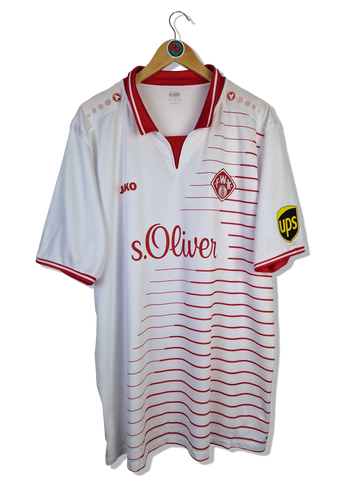 Jako Trikot FWK Würzburger Kickers 2017 S. Oliver UPS Weiß Rot 5XL