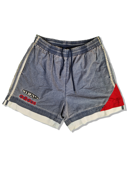 Rare! Vintage Adidas Shorts Team Grau (D4) S