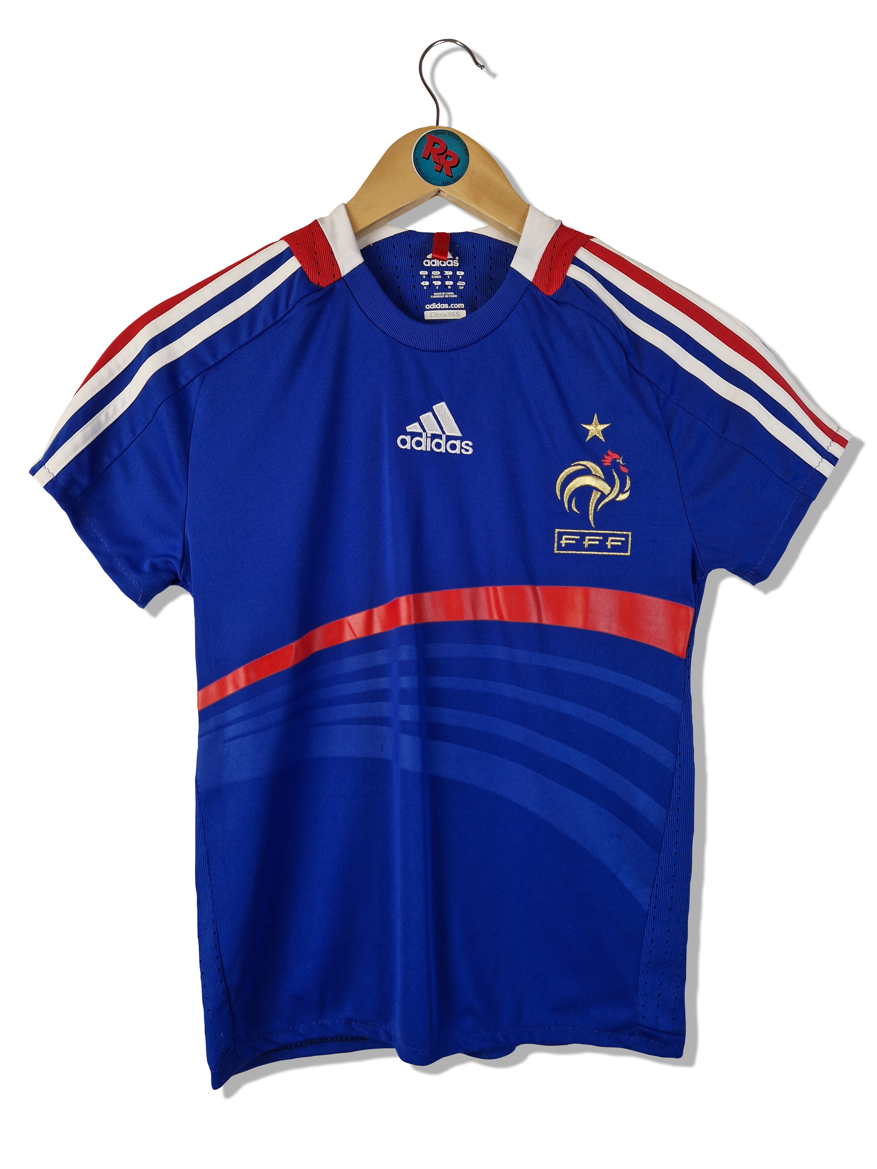 Adidas Trikot Frankreich 2008 Home Blau Rot S