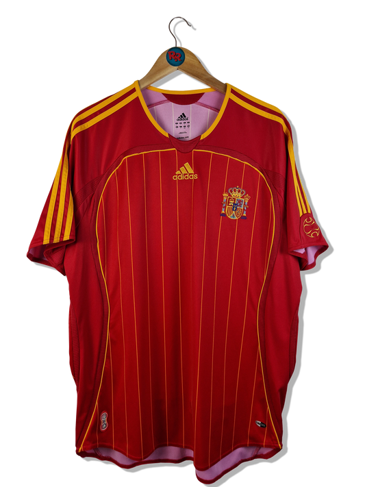 Adidas Spanien Trikot 2006 Heim Rot Gelb L