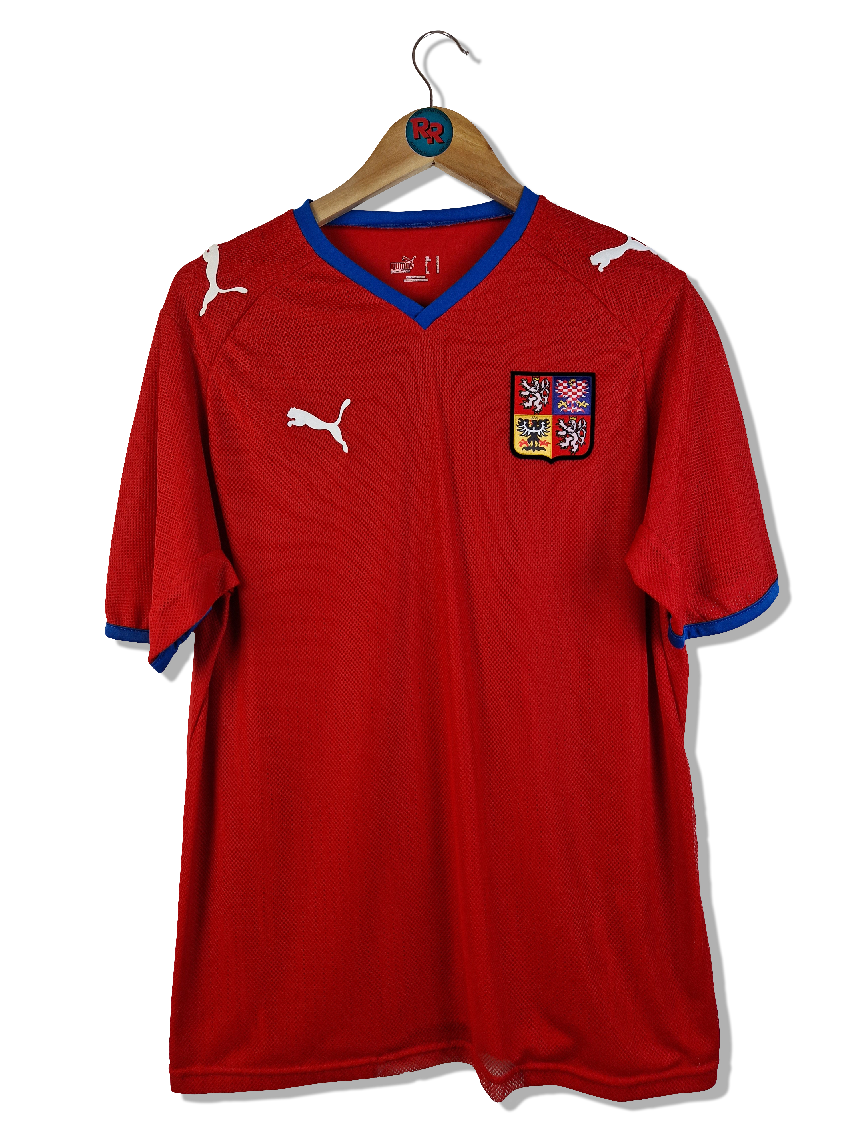 Puma Trikot Tschechien 2010 Rot Blau M