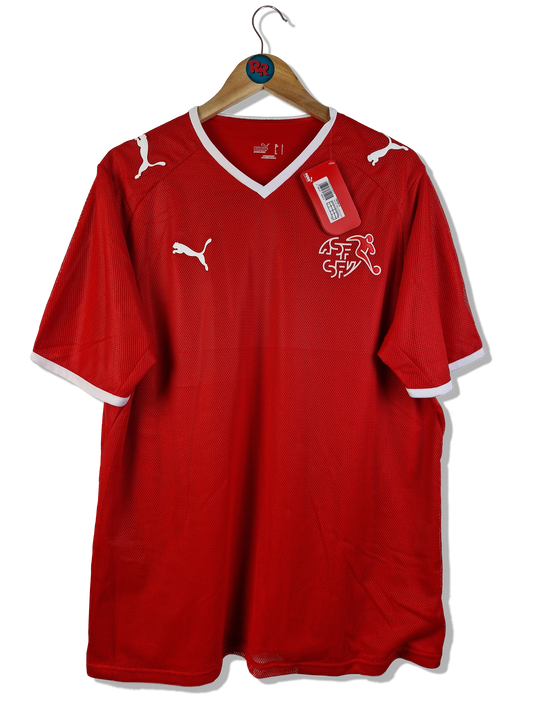 Puma Fußballtrikot Schweiz EM 2008 Deadstock Rot L