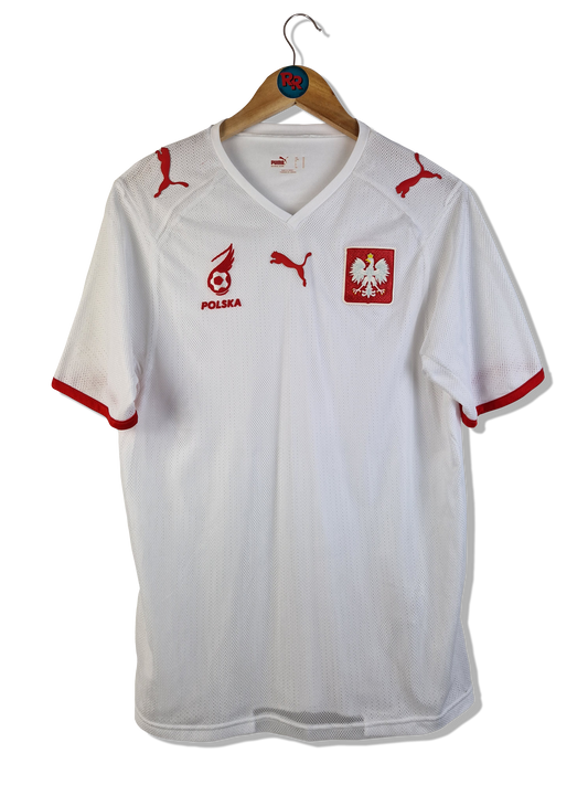 Puma Trikot Polen Heim 2007/08 Weiß Rot M