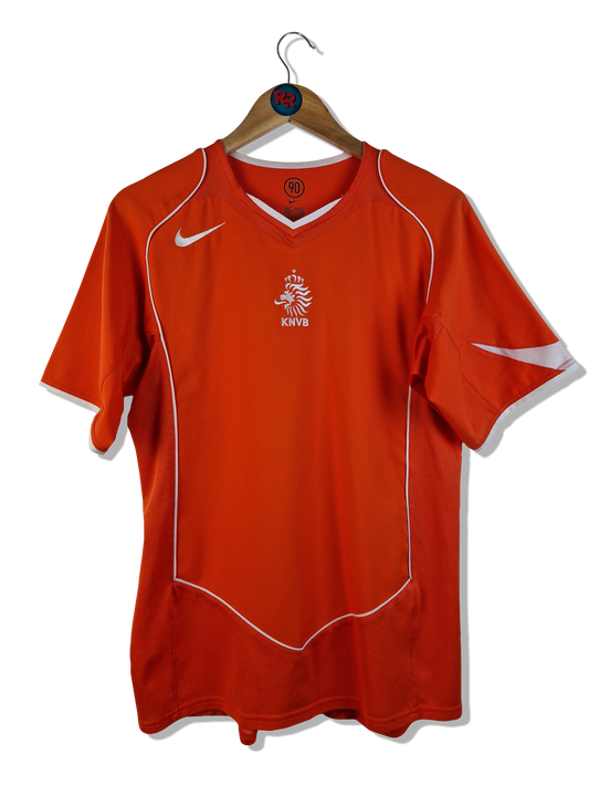 Nike Fußballtrikot Holland 2004/05 KNVB Niederlande Orange S