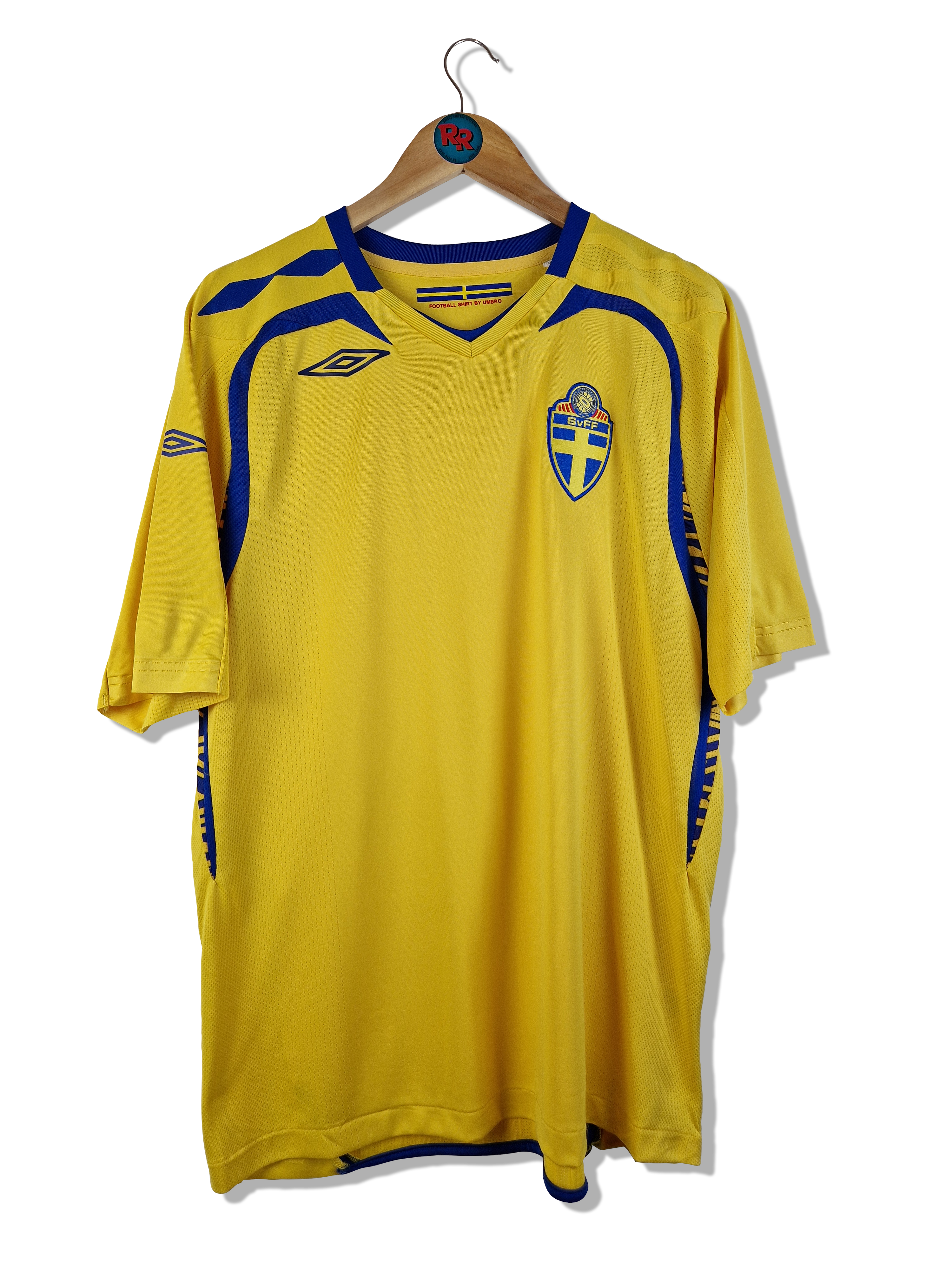 Umbro Trikot Schweden EM 2008 Gelb Blau L