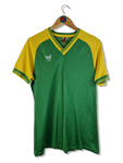Vintage Erima Trikot 80s Brasilien Farben Made In West Germany Grün Gelb M