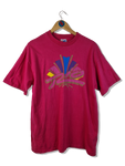 Vintage Hanes Shirt "Rio Las Vegas" Single Stitch Made In USA Pink L