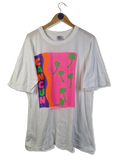 Vintage Loritos Shirt "Cancun, Mexico" Single Stitch Weiß Bunt XXL