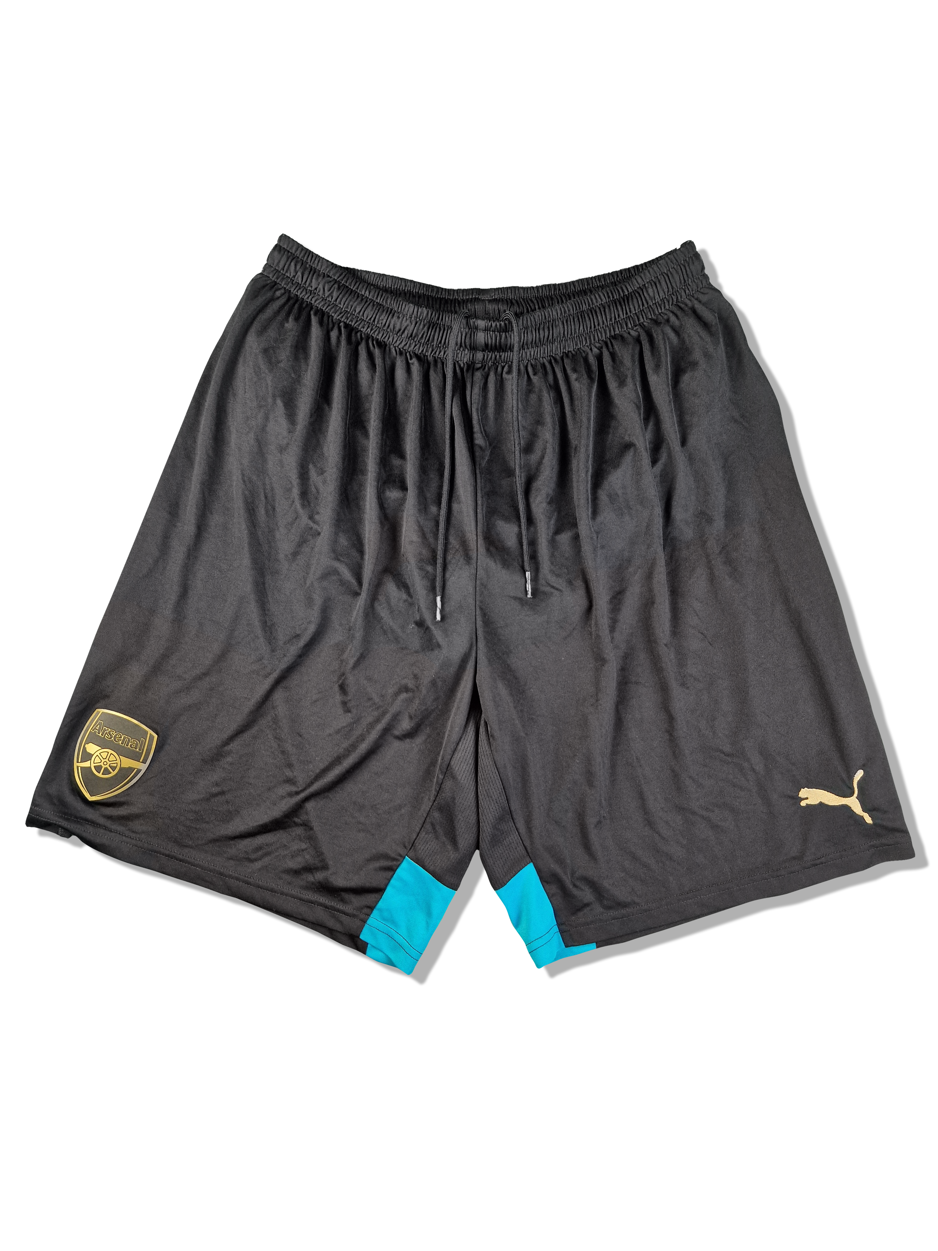 Puma Shorts Arsenal Soccer Merch Blau Schwarz XL