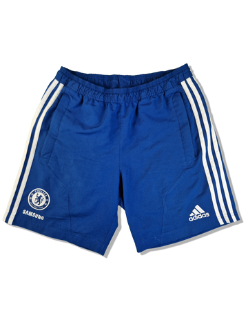 Adidas Shorts Chelsea Samsung Soccer Merch Blau M
