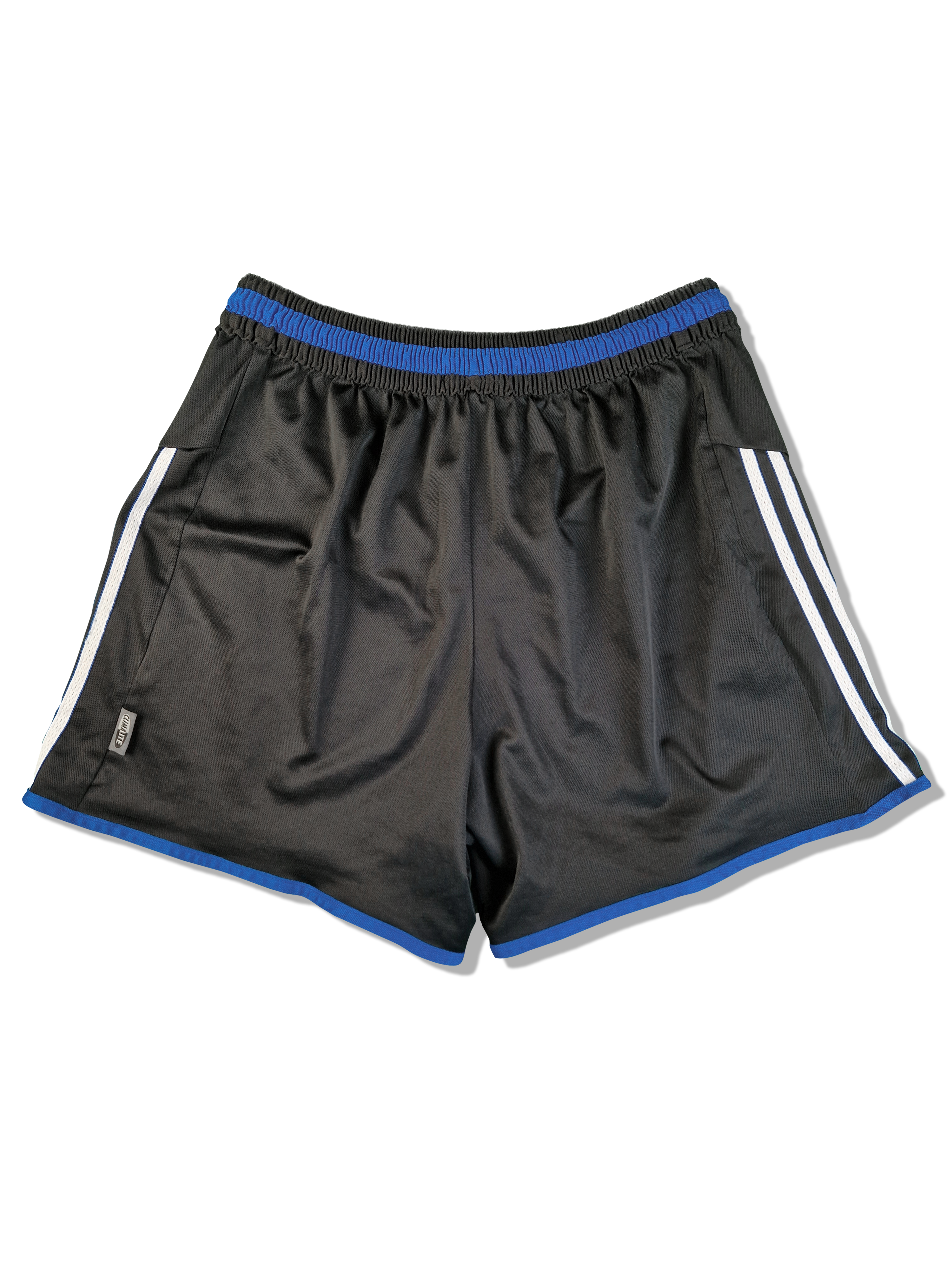 Vintage Adidas Shorts New Castle United 1999 Made In England Schwarz Blau XL